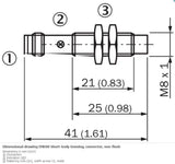 SICK IME08-04NPSZTOK Inductive proximity sensors PNP