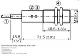 SICK CM18-08BNP-TW0 Capacitive Proximity Sensors NPN