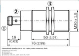 SICK IM30-10BDS-ZC1 Cylindrical thread design