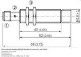 SICK IME18-08NPSZC0S Inductive Proximity SensorsPNP