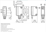 SICK GSE6-P1212 Miniature photoelectric sensors PNP