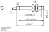 SICK IM08-04NPO-ZW1 Cylindrical thread design PNP