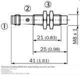 SICK IME08-04NPOZT0K Inductive proximity sensors PNP