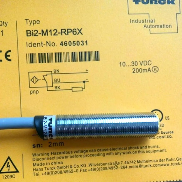 Turck BI2-M12-RP6X