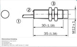 SICK IM12-04NNS-ZUK Cylindrical thread design NPN