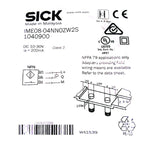 SICK IME08-04NNOZW2S