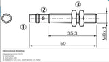 SICK IM08-1B5PO-ZT1Cylindrical thread design PNP