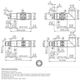 SICK VTF18-3P5340 Photoelectric proximity sensor PNP