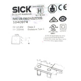 SICK IME18-08BNSZC0S