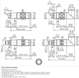 SICK VTF18-3P5312 Photoelectric proximity sensor PNP