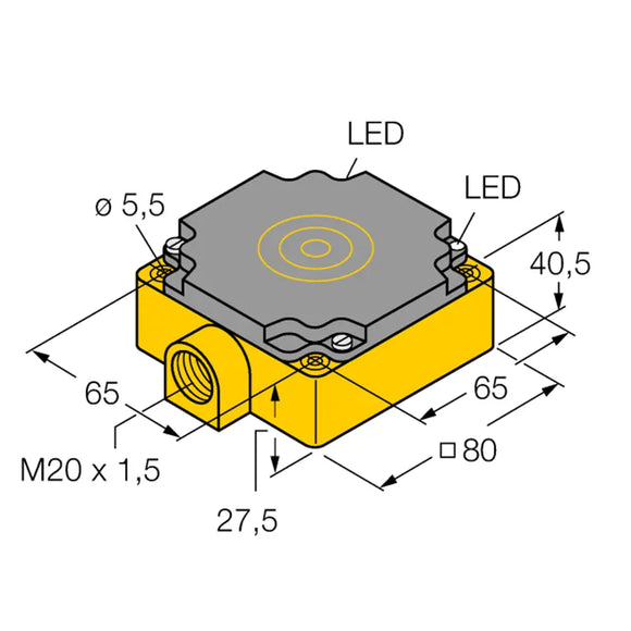 Turck NI75U-CP80-VN4X2