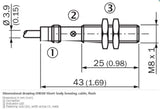 SICK IM08-1B5NSZW2K Inductive proximity sensors NPN
