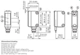 SICK GSE6-P4111 Miniature photoelectric sensors PNP