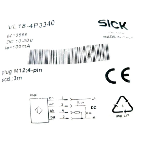 SICK VL18-4P3340