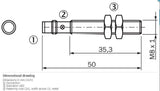 SICK IM08-1B5PS-ZT1 Cylindrical thread design PNP