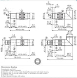 SICK VTF18-3F5612 Photoelectric proximity sensor PNP