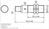 SICK IM18-05BPP-ZC1 Cylindrical thread design PNP