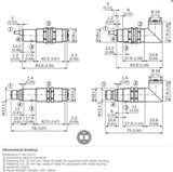 SICK VL18-4N3140 Photoelectric retro-reflective sensor NPN