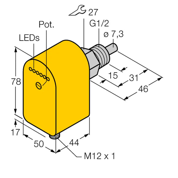 Turck FCS-G1/2A4P-AP8X-H1141