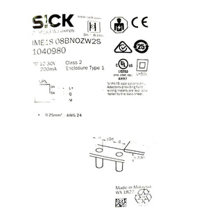 SICK IME18-08BNOZW2S
