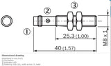 SICK IM08-02BPO-ZTK Cylindrical thread design PNP