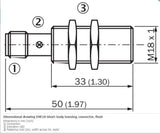 SICK IME18-05BNSZCOK Inductive proximity sensors NPN