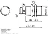 SICK IM18-05BNS-ZCK Cylindrical thread design NPN