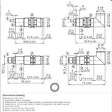 SICK VS/VE18-3P3612 Through-beam photoelectric sensor PNP