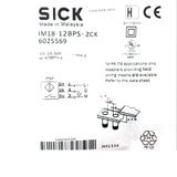 SICK IM18-12BPS-ZCK