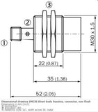SICK IME30-20NPSZC0K Inductive proximity sensors PNP