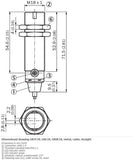 SICK GRL18-P1132 Cylindrical Photoelectric Sensors PNP