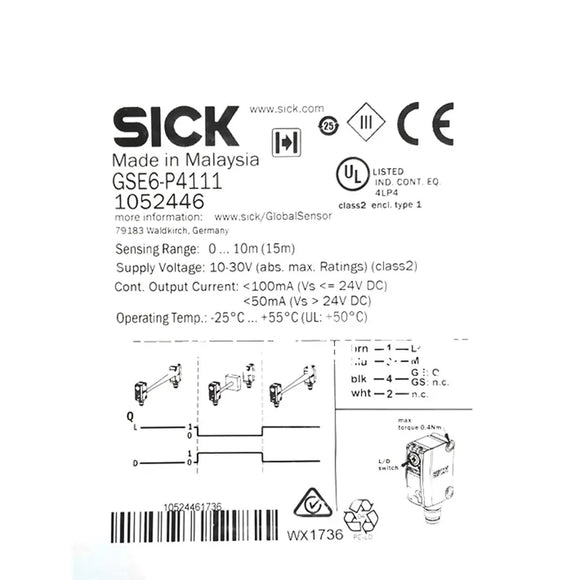 SICK GSE6-P4111