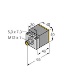 Turck  NI25-CK40-LIU2-H1141 1537821 Inductive Sensor