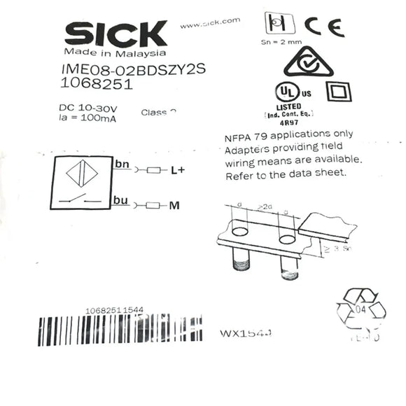SICK IME08-02BDSZY2S