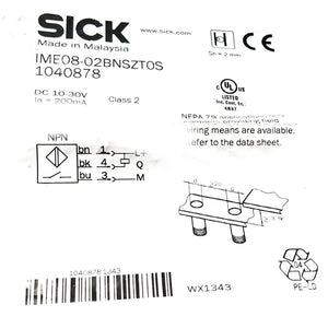 SICK IME08-02BNSZTOS