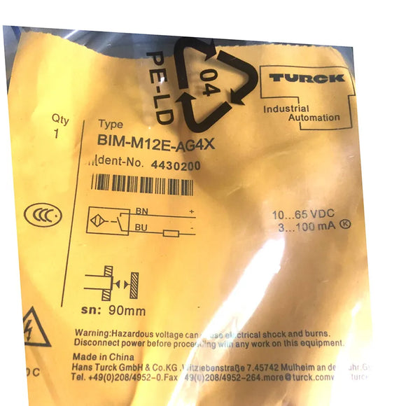 Turck BiM-M12E-AG4X