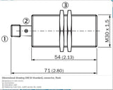 SICK IME30-15BPSZCOS Inductive proximity sensors PNP