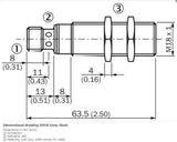 SICK IM18-10BNS-NC1 Inductive proximity sensors NPN