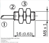 SICK IM08-1B5NS-ZWK Cylindrical thread design NPN
