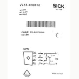 SICK VL18-4N3612