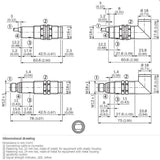 SICK VTF18-3F1412 Photoelectric proximity sensor PNP