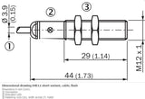 SICK IME12-02BPSZW6K Inductive proximity sensors PNP