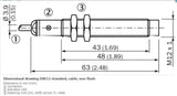 SICK IME12-08NNSZW2S Inductive proximity sensors NPN
