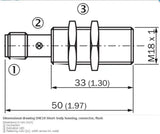 SICK IME18-05BPSZCOK Inductive proximity sensors PNP