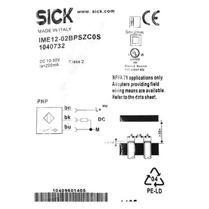 SICK IME12-02BPSZCOS
