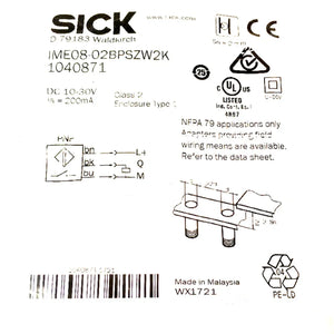 SICK IME08-02BPSZW2K