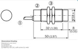 SICK IM18-12NPS-ZW1 Cylindrical thread design PNP