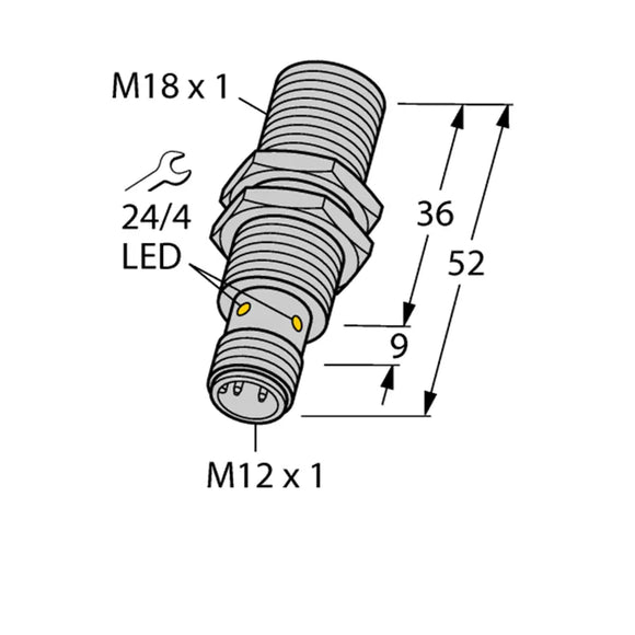 Turck BI5-M18-RP6X-H1143