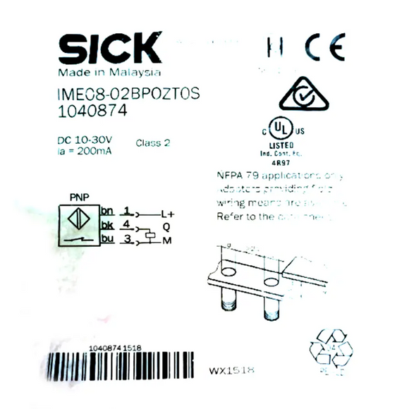 SICK IME08-02BPOZTOS