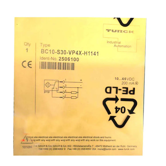 Turck BC10-S30-VP4X-H1141